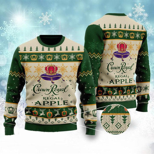 Crown Royal Christmas Sweater - Santa Joker