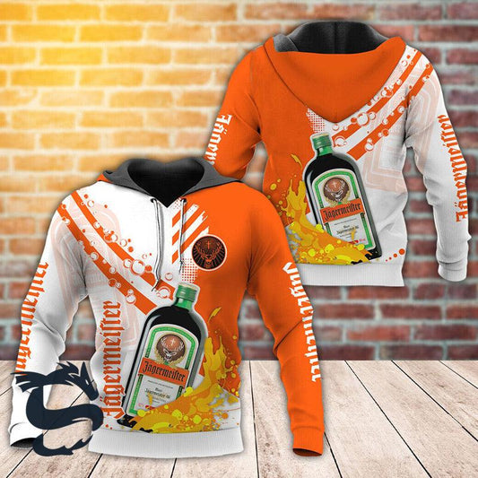 Funny Water Splash Jagermeister Hoodie & Zip Hoodie - Santa Joker