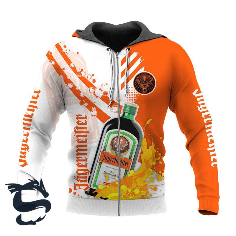 Funny Water Splash Jagermeister Hoodie & Zip Hoodie - Santa Joker