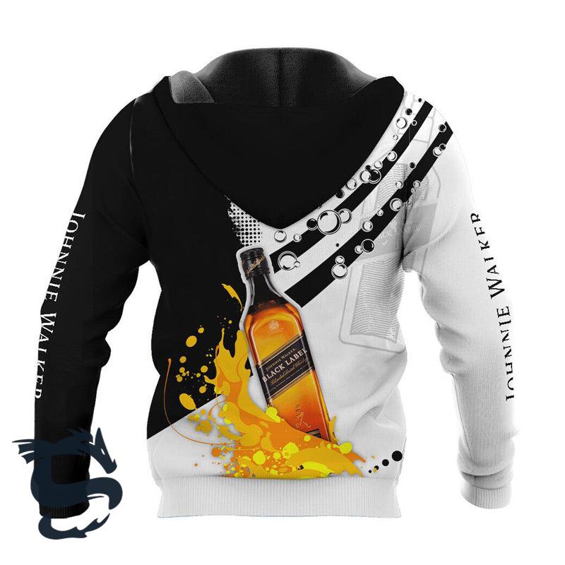 Funny Water Splash Johnnie Walker Hoodie & Zip Hoodie - Santa Joker