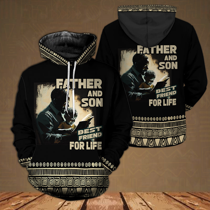 Father And Son Best Friend For Life Zip Hoodie