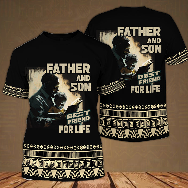 Father And Son Best Friend For Life T-shirt 