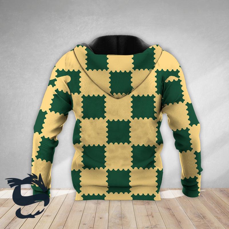 Gorgeous Gingham Jameson Whiskey Hoodie & Zip Hoodie - Santa Joker