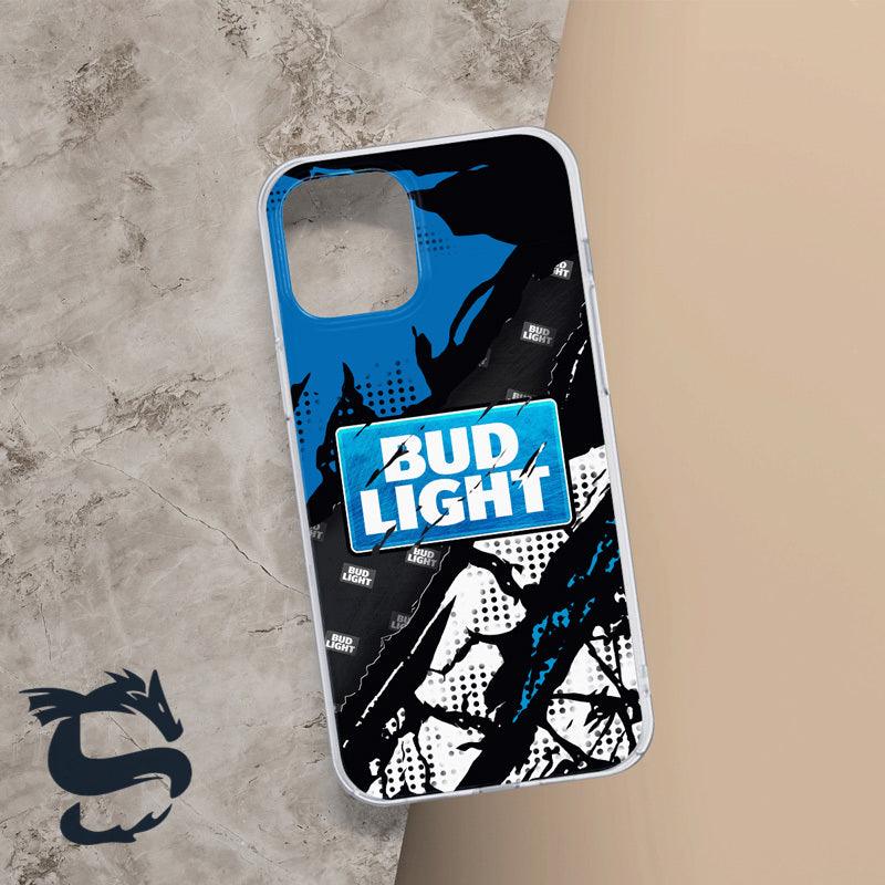 Halftone Bud Light Phone Case - Santa Joker