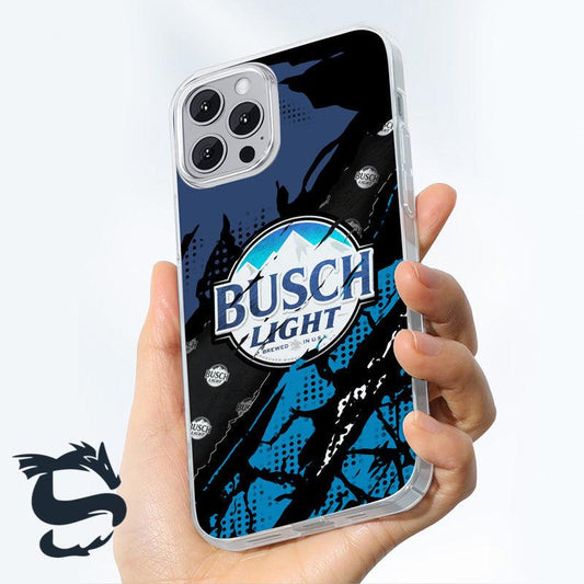 Halftone Busch Light Phone Case - Santa Joker