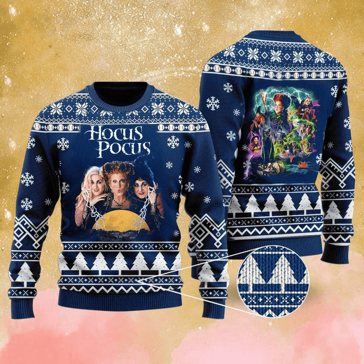 Hocus Pocus Ugly Sweater - Santa Joker