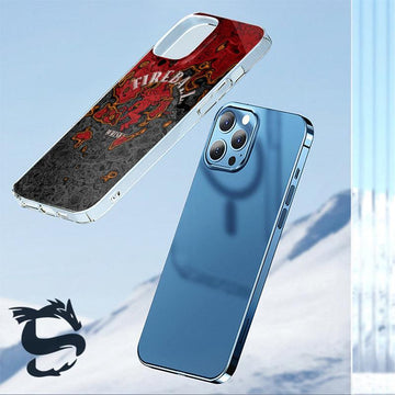 Holographic Colorful Fireball Phone Case - Santa Joker