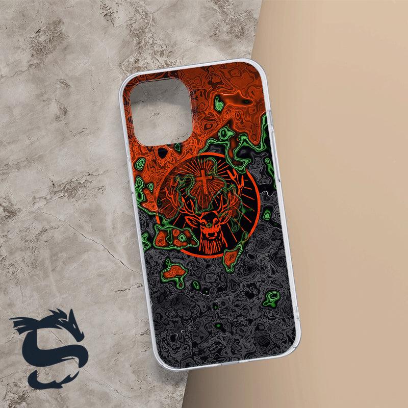 Holographic Colorful Jagermeister Phone Case - Santa Joker