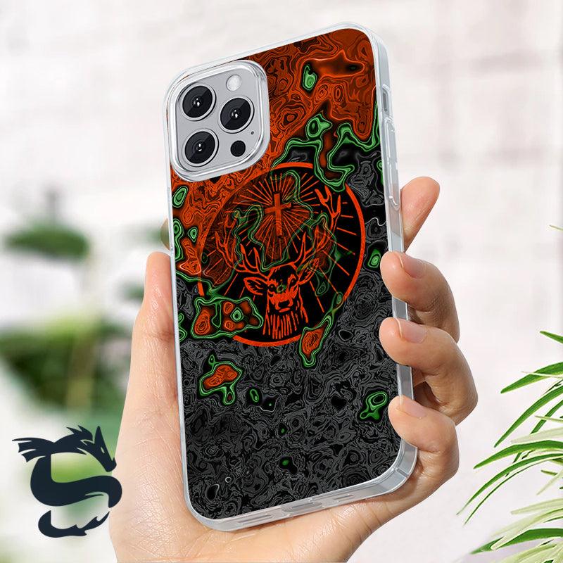 Holographic Colorful Jagermeister Phone Case - Santa Joker