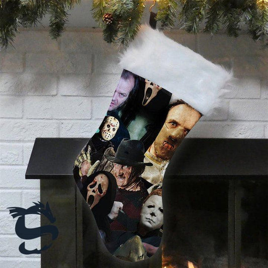 Horror Movies Christmas Stockings - Santa Joker