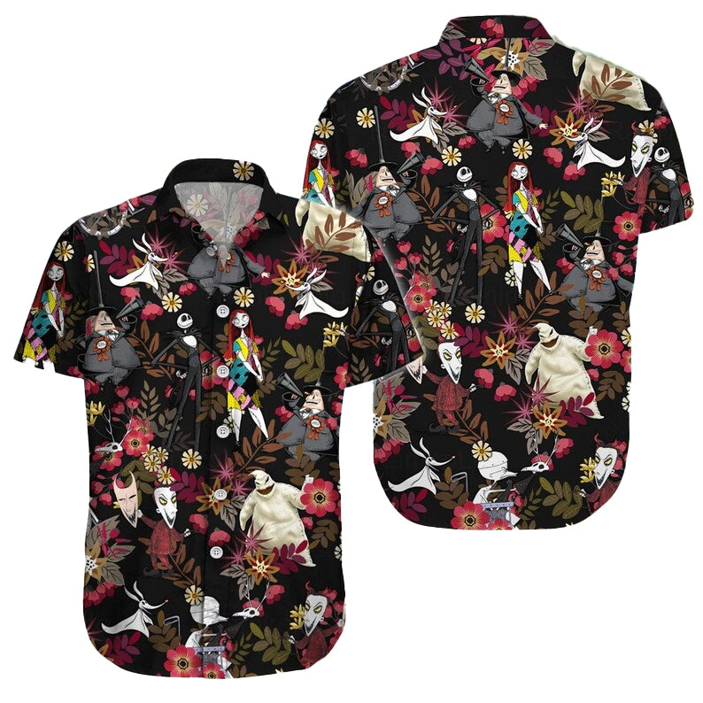 Nightmare Before Christmas Hawaiian Shirt