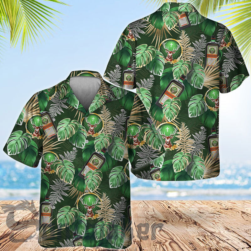 Jagermeister Palm Tropical Vibe Hawaii Shirt