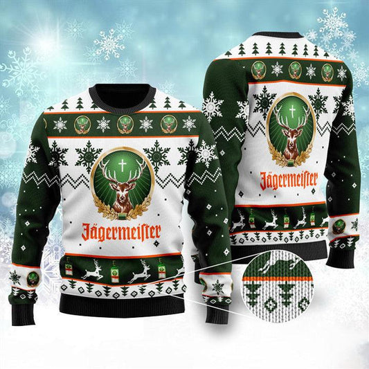 Jagermeister Christmas Sweater - Santa Joker