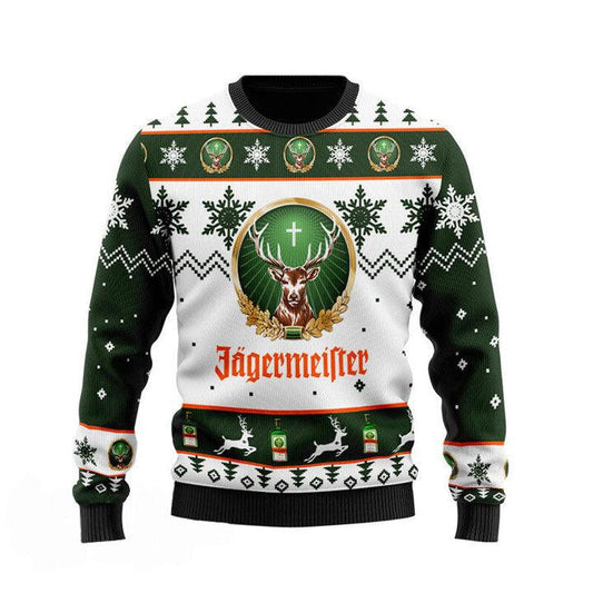 Jagermeister Christmas Sweater - Santa Joker