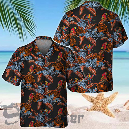 Jungle Bird Aloha Jagermeister Hawaiian Shirt