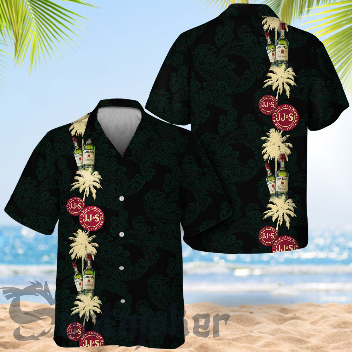 Tropical Palm Mandala Jameson Hawaiian Shirt