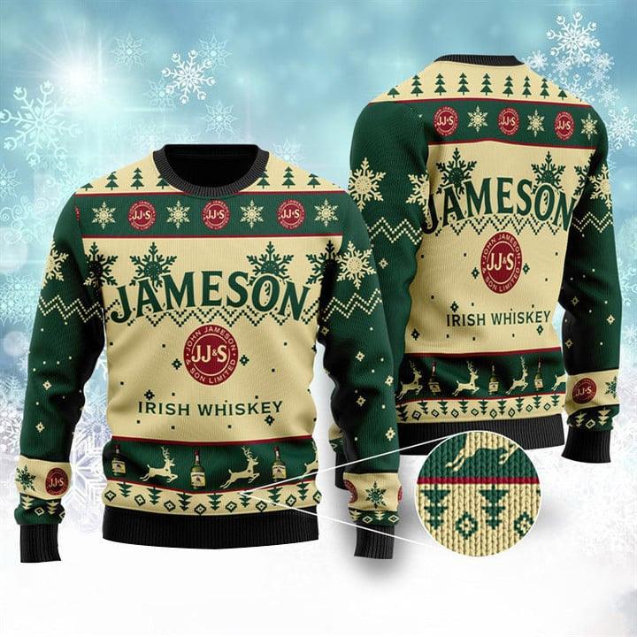 Jameson Christmas Ugly Sweater - Santa Joker