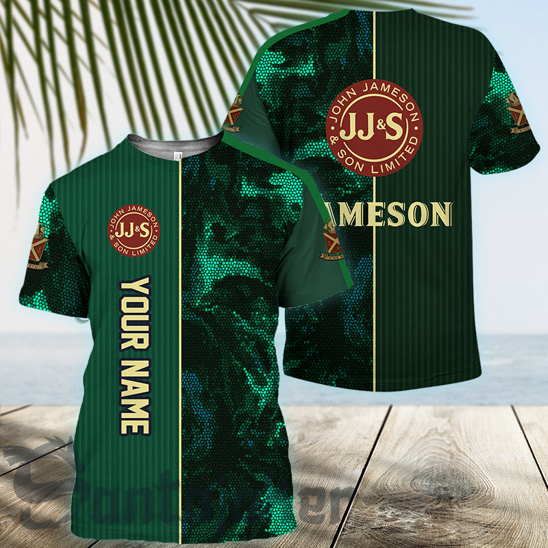 Personalized Jameson Galaxy Mosaic T-shirt