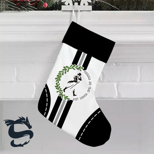 Johnnie Walker Eat Drink And Be Merry Christmas Stockings - Santa Joker