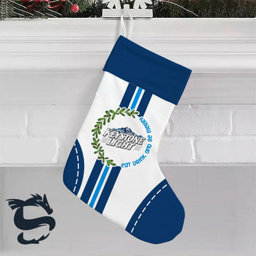 Keystone Light Eat Drink And Be Merry Christmas Stockings - Santa Joker