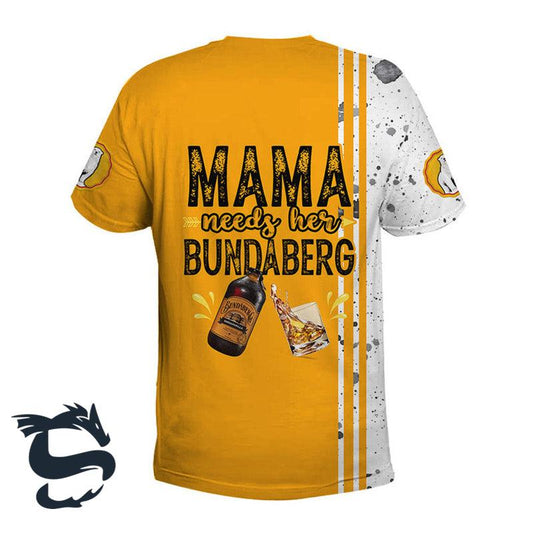 Mama Needs Her Bundaberg T-shirt - Santa Joker