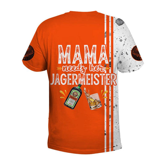 Mama Needs Her Jagermeister T-shirt - Santa Joker