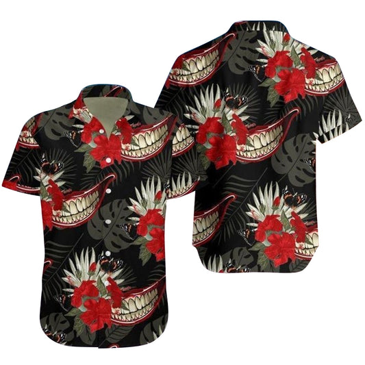 Joker Tropical Flower Button Shirt