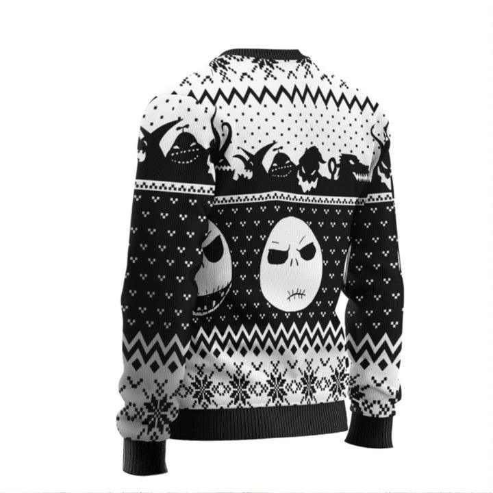 Nightmare Before Christmas Ugly Sweater - Santa Joker