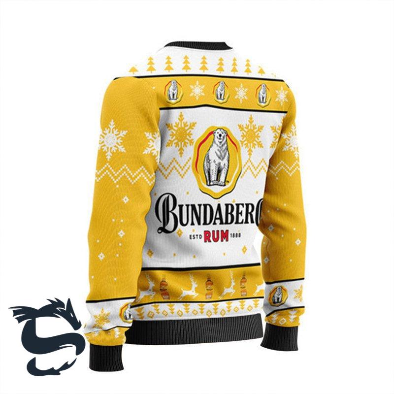 Personalized Bundaberg Rum Christmas Sweater - Santa Joker