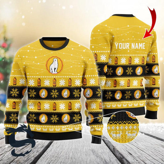 Personalized Christmas Twinkle Lights Bundaberg Christmas Sweater - Santa Joker