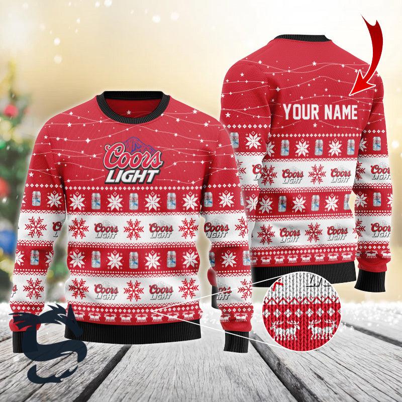 Coors light outlet holiday sweater