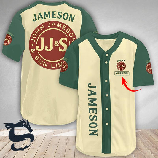 Personalized Classic Lover Jameson Whiskey Baseball Jersey - Santa Joker