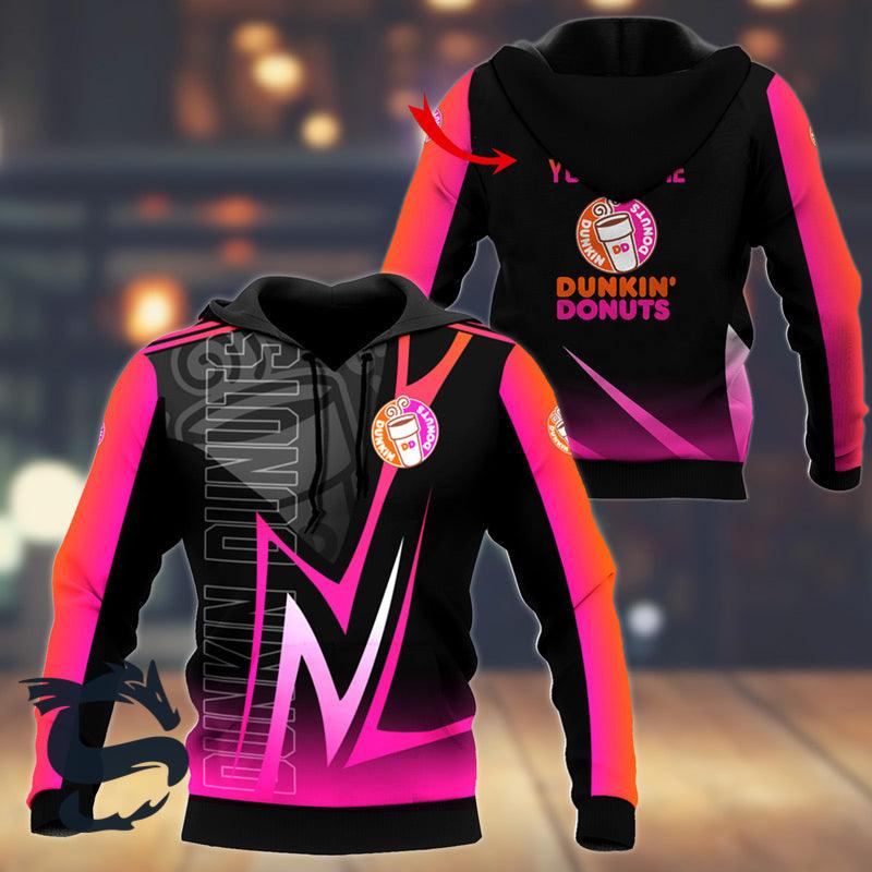 Personalized Dunkin Donut Esport Style Hoodie & Zip Hoodie - Santa Joker