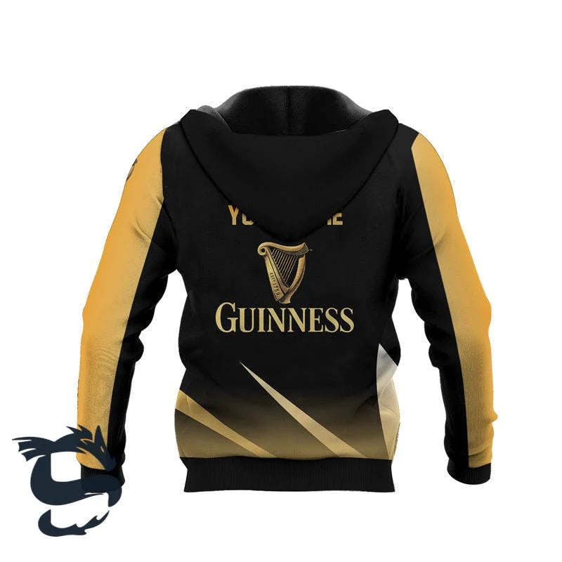 Personalized Guinness Beer Esport Style Hoodie & Zip Hoodie - Santa Joker