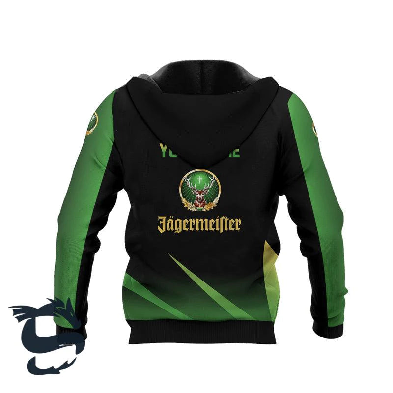 Personalized Jagermeister Esport Style Hoodie & Zip Hoodie - Santa Joker