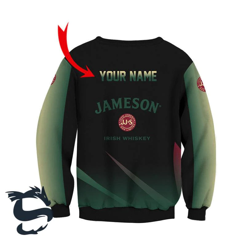 Personalized Jameson Esport Style T-shirt & Fleece Sweatshirt - Santa Joker