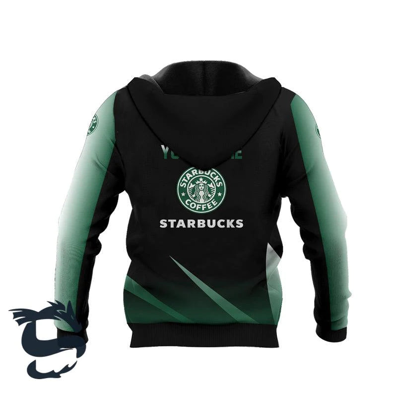 Personalized Starbucks Coffee Esport Style Hoodie & Zip Hoodie - Santa Joker