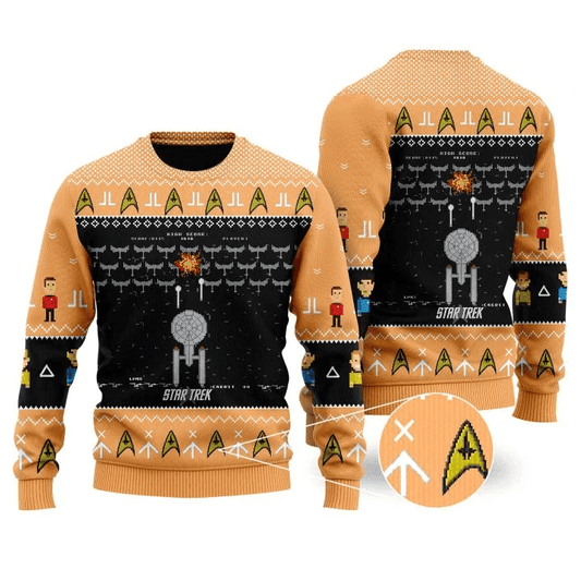 Star Trek Christmas Sweater - Santa Joker