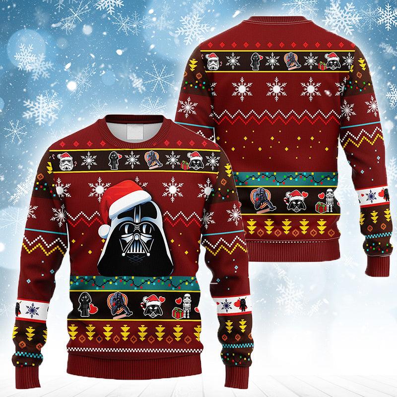 Star Wars Santa Darth Vader Ugly Sweater - Santa Joker