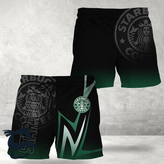 Starbucks Coffee Esport Style Hawaii Shorts - Santa Joker