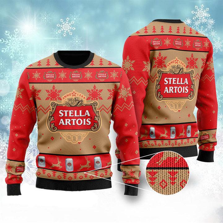 Stella Artois Christmas Sweater - Santa Joker