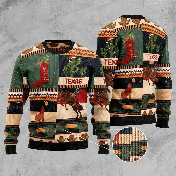 Texas Christmas Sweater - Santa Joker