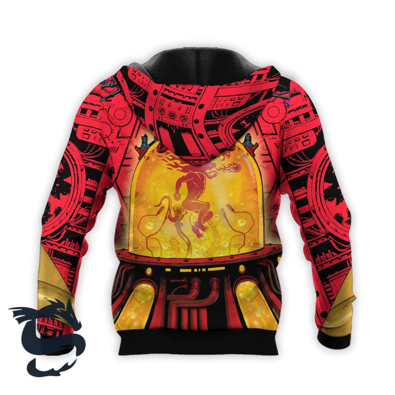 The Old Man Of Fear Agent Drink Fireball Hoodie & Zip Hoodie - Santa Joker