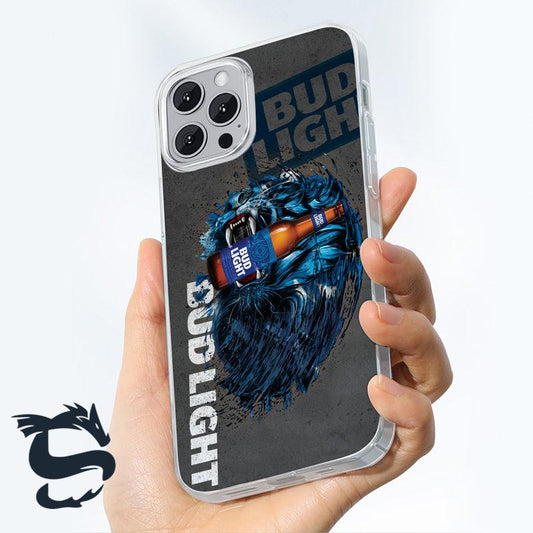 The Roaring Lion Bud Light Phone Case - Santa Joker