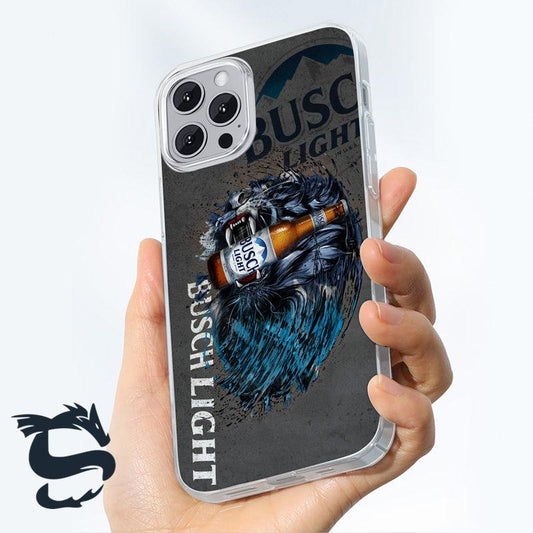 The Roaring Lion Busch Light Phone Case - Santa Joker