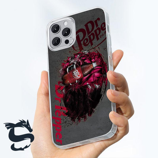 The Roaring Lion Dr Pepper Phone Case - Santa Joker