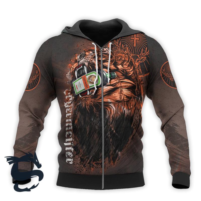 The Roaring Lion Jagermeister Hoodie & Zip Hoodie - Santa Joker