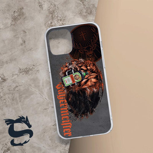 The Roaring Lion Jagermeister Phone Case - Santa Joker