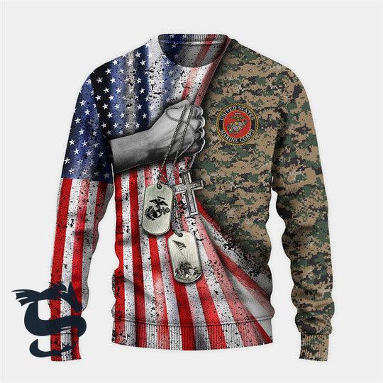 United States Marine Corps T-shirt & Sweatshirt - Santa Joker