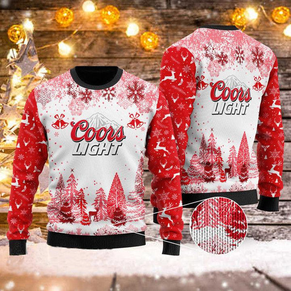 Coors store light sweater